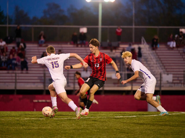 Clarksville High School soccer played Rossview High School on Apr. 7, 2026. (Hannah Walker)