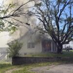 Clarksville Fire Rescue responds to a fire on Charlotte Street on April 6, 2026. (CFR, contributed)
