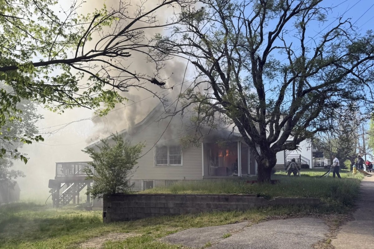 Clarksville Fire Rescue responds to a fire on Charlotte Street on April 6, 2026. (CFR, contributed)