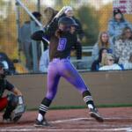 Mckenzie White as The Clarksville Wildcats defeated the Rossview Hawks on April 8 (Knox Rives)