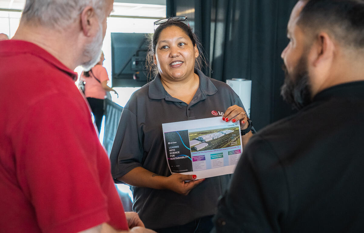 Mega Job Fair at the Wilma Rudolph Event Center on April 15, 2026. (Wesley Irvin)