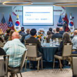 Korea Zinc's Project Crucible opening ceremony at DoubleTree by Hilton Clarksville Riverview on April 1, 2026. (Wesley Irvin)