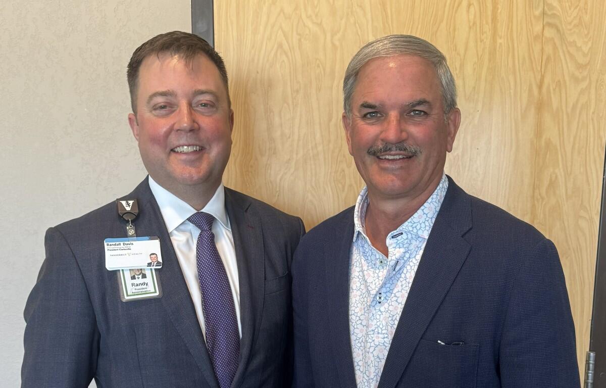 Randy Davis, left, and Charlie Koon.