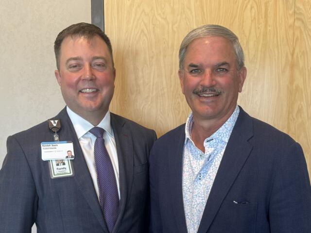 Randy Davis, left, and Charlie Koon.