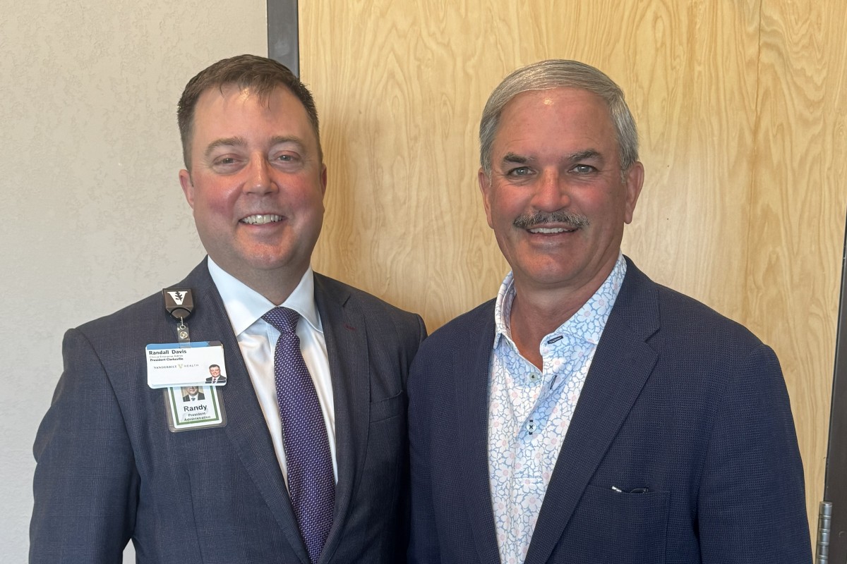 Randy Davis, left, and Charlie Koon.