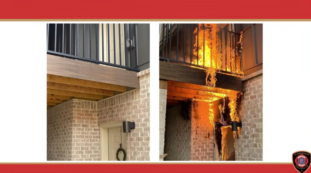 Photo used as an example of a stacked duplex in Clarksville. (City of Clarksville, Contributed)
