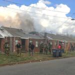 Four Summit Heights apartments were destroyed in a fire on March 6, 2026. (Clarksville Housing Authority, Contributed)