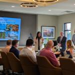 Ascension Saint Thomas representatives address the CMC Industrial Development Board on May 13, 2026. (Chris Smith)