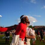 Austin Peay State University's baseball team came away with a 2-1 walk-off victory over Central Arkansas in game two of its ASUN weekend series, Saturday, May 2, 2026, at Joe Maynard Field at Raymond C. Hand Park. (Robert Smith, APSU Athletics)
