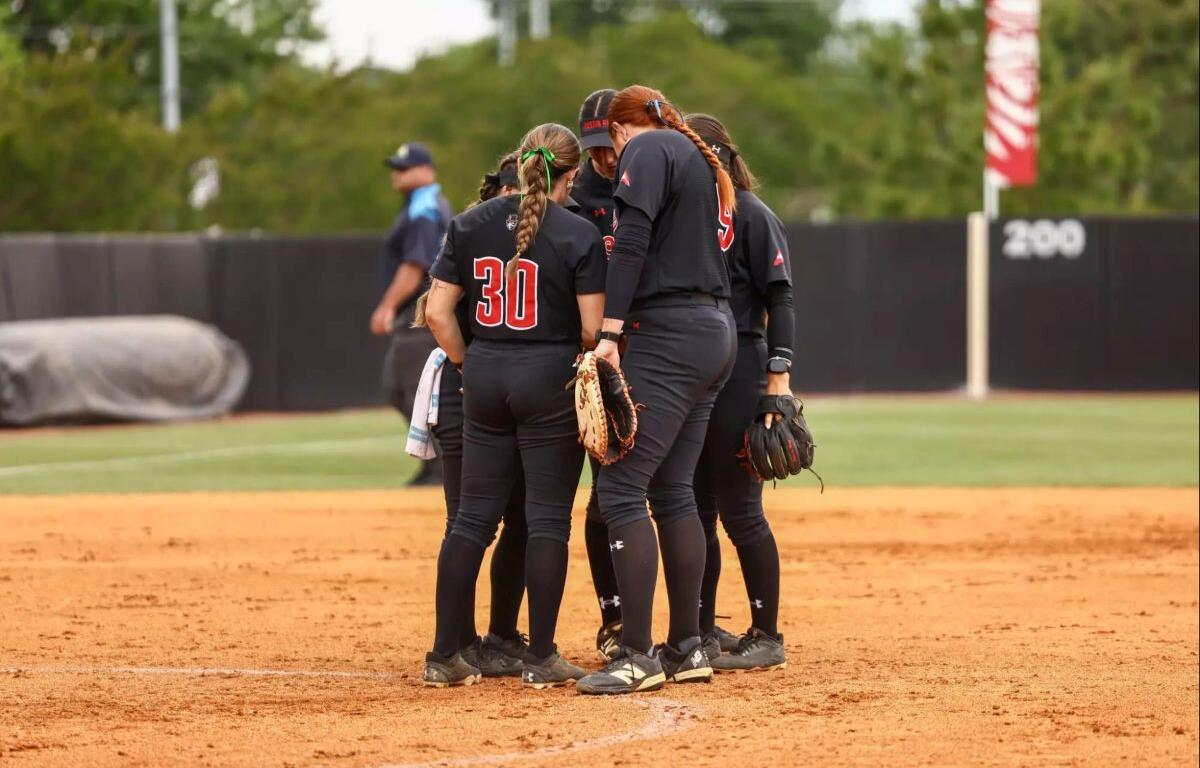 Austin Peay's softball team dropped a 3-1 decision to Eastern Kentucky in the final game of the series, Saturday, May 2, 2026, at Cathi Maynard Park in Clarksville. (Alex Allard, APSU Athletics.)