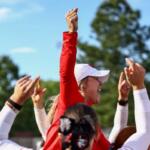 Austin Peay's softball team earned an 8-0, six-inning win against Eastern Kentucky in the second game of a Friday doubleheader at Cathi Maynard Park on May 1, 2026, in Clarksville, Tennessee. (Alex Allard, APSU Athletics.)