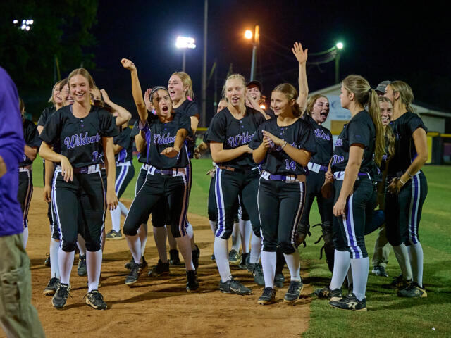Clarksville High School softball plays Rossview on May 4, 2026. (Hannah Walker)