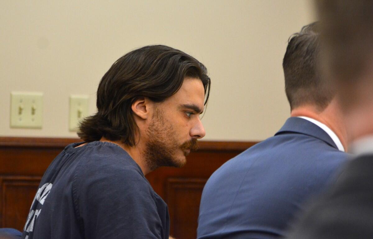 Dalton Eatherly in court on May 21, 2026. (Jazmin Logan)