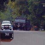 Police perimeter on Monroe Street on May 27, 2026. (Enrique Hernandez, Dash 10 Media)