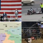 Clockwise from the top left, mayor's forum, motorcycle crash, Black rodeo and Tennessee redistricting.