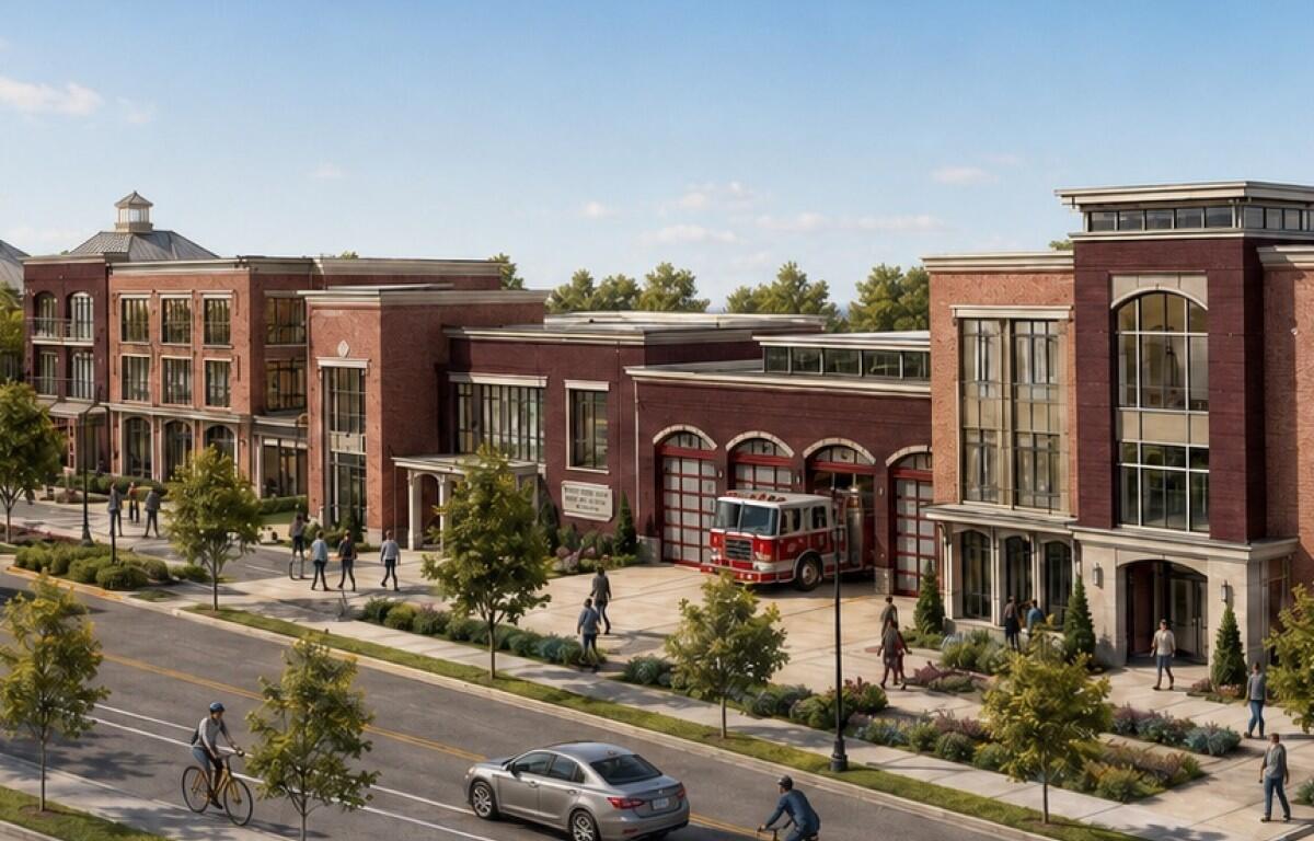 Rendering of planned Montgomery County Public Safety Complex near the CMCSS Kirkwood Campus. (Rossview Farms LCC, Contributed)