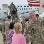 101st Airborne Headquarters arrive back from deployment at Fort Campbell in May 2026. (Contributed by Southwestern Kentucky MAC)
