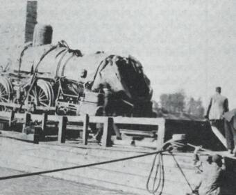 The turnbridge train wreck of 1906. (Historic Clarksville, Ursula Beach collection, contributed)