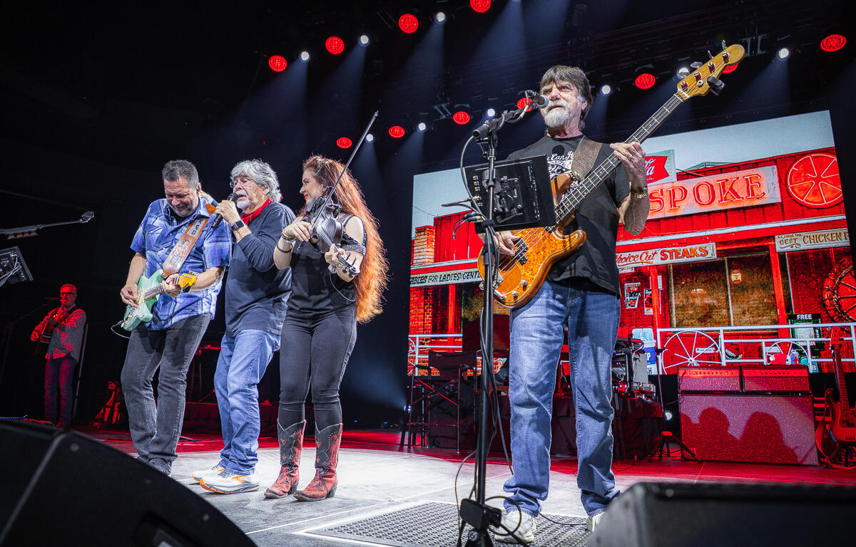 Alabama and the Gatlin Brothers perform at F&M Bank Arena on June 11, 2026. (Wesley Irvin)
