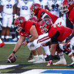 For the second time in program history and the first since defeating Kansas State in the 1987 season opener, Austin Peay’s football team took down an FBS opponent, defeating Middle Tennessee, 34-14, Saturday, August 30, 2025, at Johnny Floyd Stadium in Murfreesboro, Tennessee. (Robert Smith, APSU Athletics)