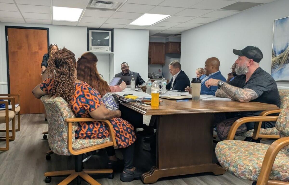 Clarksville Housing Authority Board meeting on June 17, 2026. (Nia Holland)