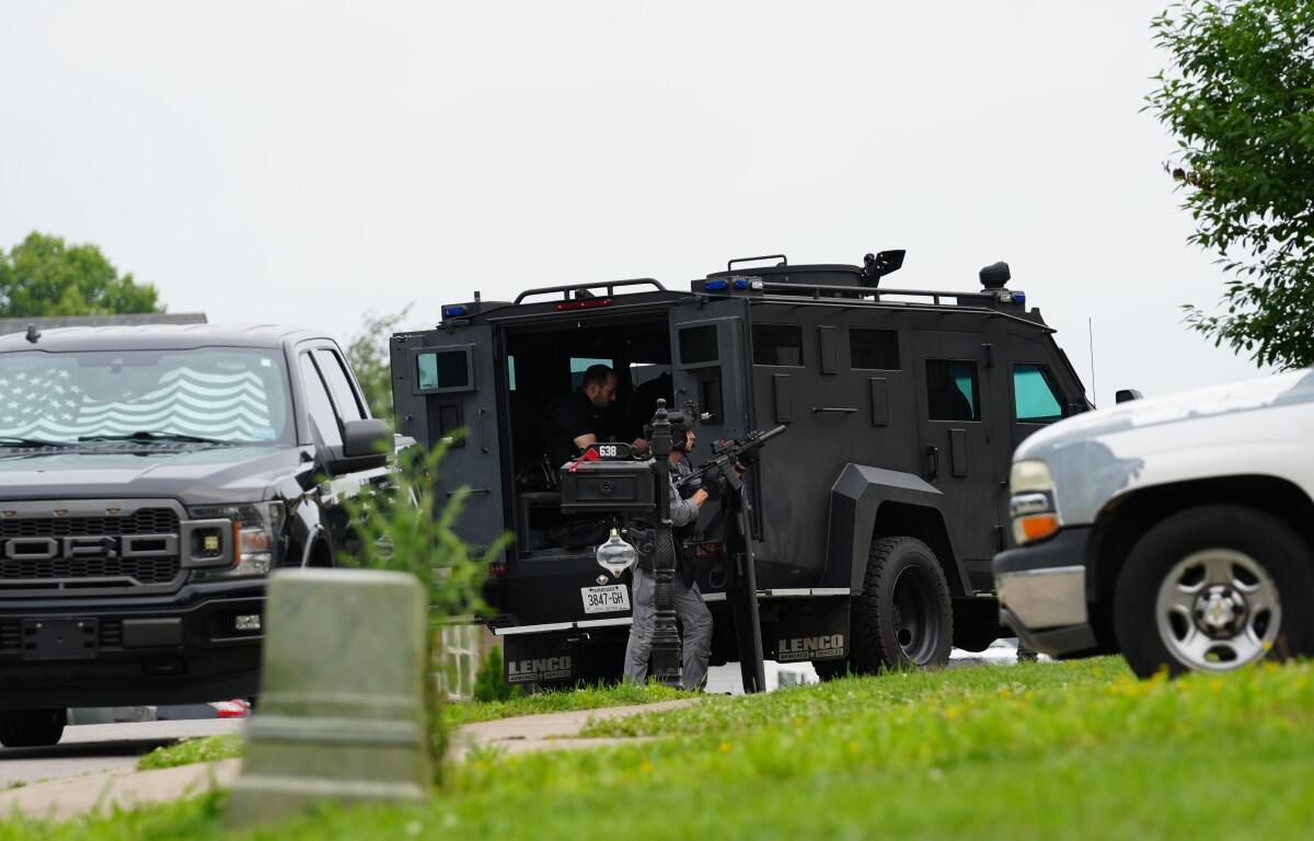Clarksville Police respond to a barricaded suspect on Sturdivant Drive on June 9, 2026. (CPD, contributed)
