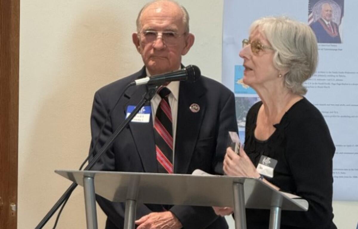 Dewey Browder and Ellen Kanervo. (Contributed)