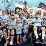 Retired U.S. Army Sergeant First Class Andrew James Kraszewski and his family attending a retreat hosted by the national nonprofit The Independence Fund. (The Independence Fund, Contributed)