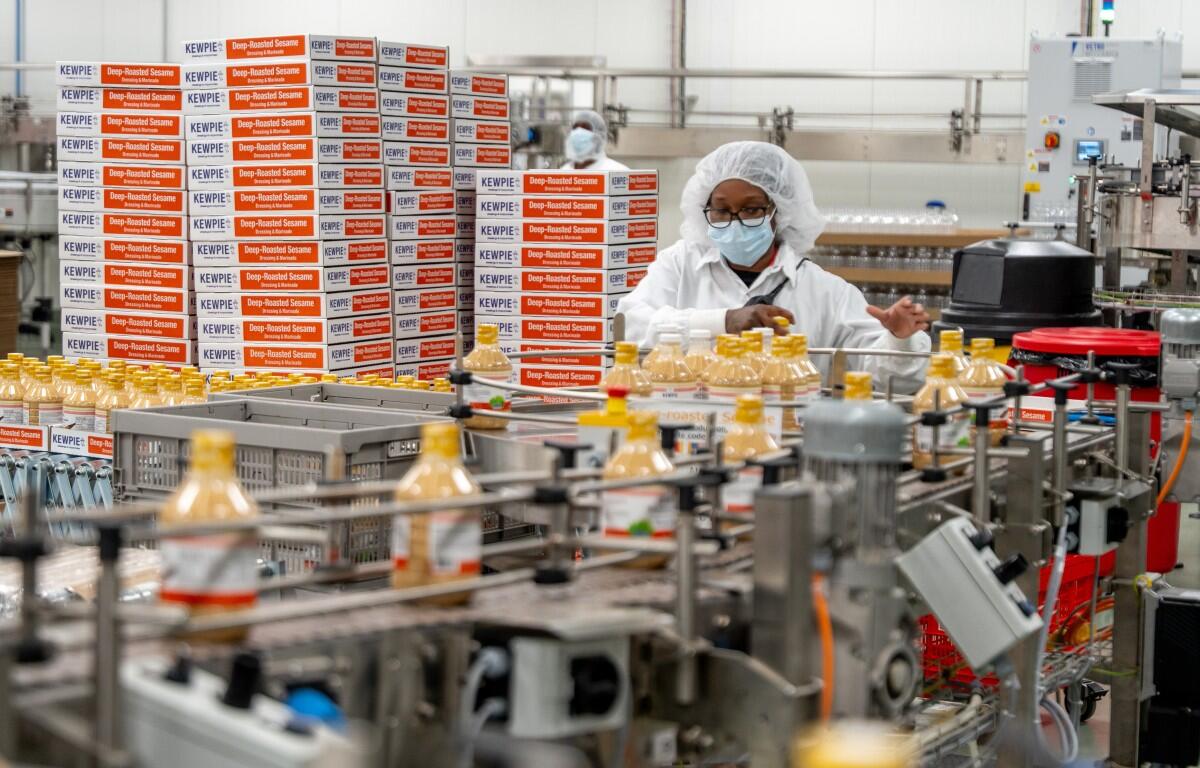 Q&B Foods Inc. in Clarksville, the U.S. manufacturing division of Japanese food brand Kewpie. (CMC EDC, contributed)