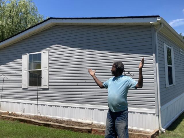 Keith Cherry in front of his home on Camden Crossing on June 3, 2026. (Christian Brown)