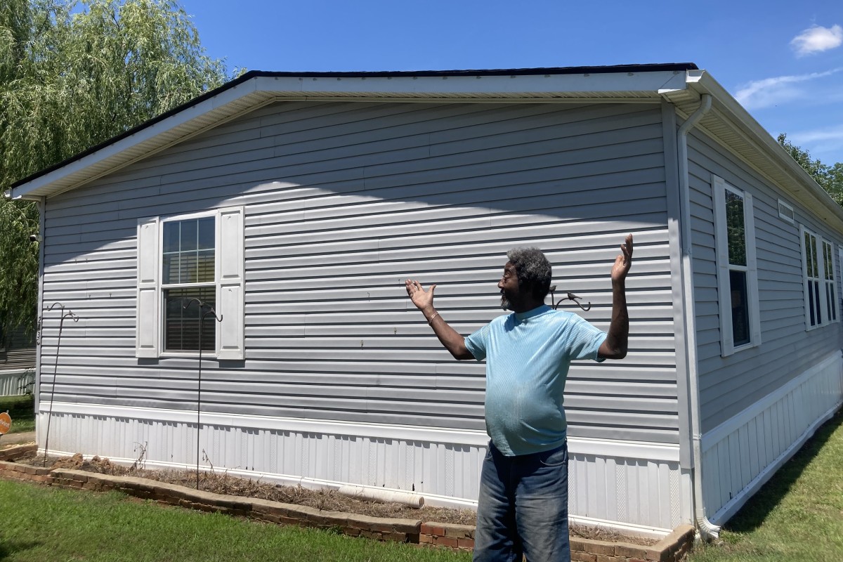 Keith Cherry in front of his home on Camden Crossing on June 3, 2026. (Christian Brown)