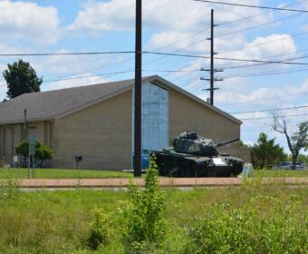 Tennessee National Guard Armory at 1801 Fort Campbell Blvd. on June 19, 2026. (Jazmin Logan)