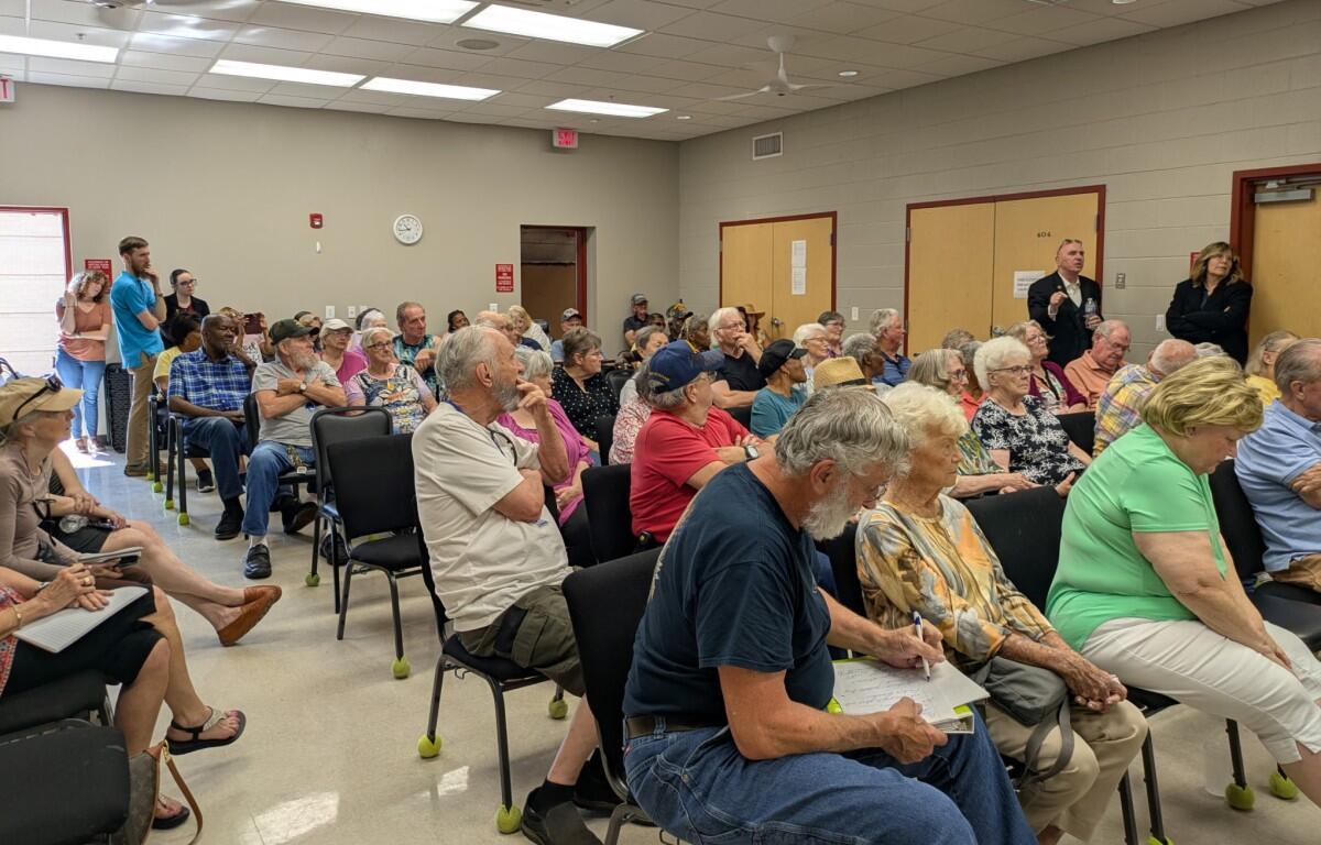 Senior Citizen Board meeting on June 25, 2026. (Nia Holland)