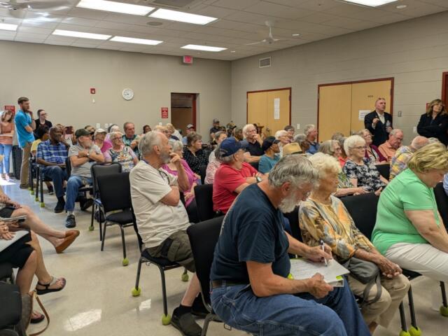 Senior Citizen Board meeting on June 25, 2026. (Nia Holland)