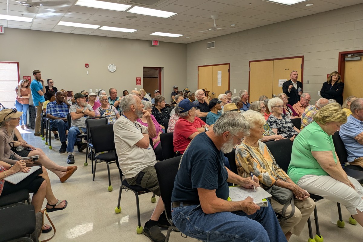 Senior Citizen Board meeting on June 25, 2026. (Nia Holland)