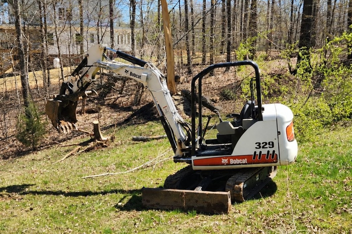 A mini excavator was stolen on Chapel Hill Road in May 2026. (MCSO, contributed)