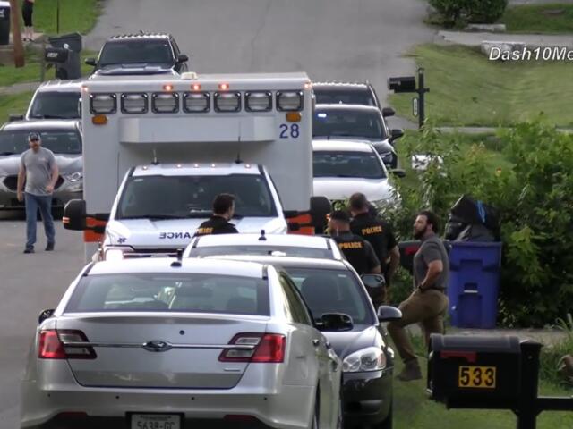 Missing 3-year-old Tyler Hall is prepared for trip to hospital after being found on June 2, 2026. (Enrique Hernandez, Dash 10 Media)