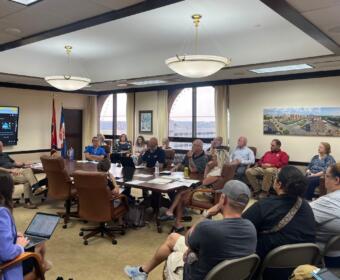Finance Committee meeting at City Hall on July 27, 2026. (Jazmin Logan)