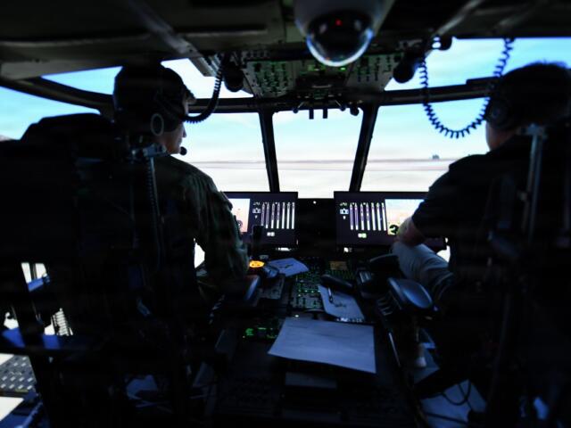 101st Combat Aviation Brigade CW2 Julian Dilg logs critical performance data in the flight simulator for the MV-75 Cheyenne tiltrotor. (Photo by Capability Program Executive Aviation via US Army)