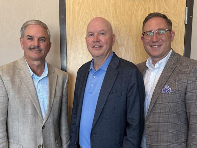 From the left, Charlie Koon, Tommy Bates and Jeremy Hoard.
