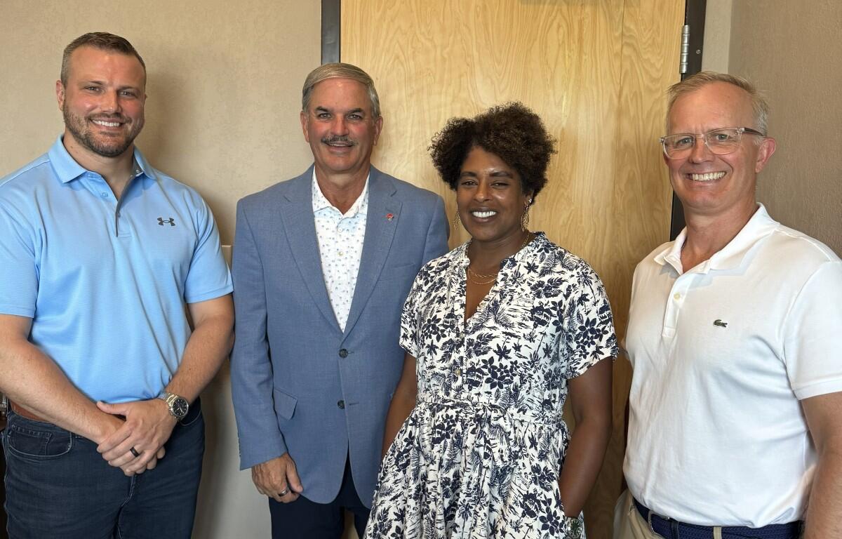 Josh Ward, Charlie Koon, Janet Wilson and Buck Dellinger.