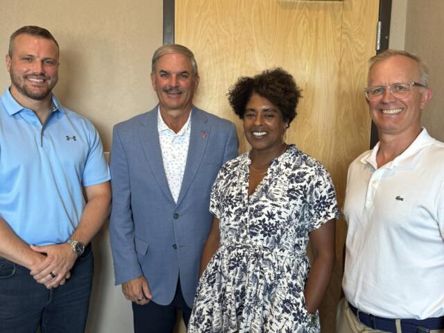 Josh Ward, Charlie Koon, Janet Wilson and Buck Dellinger.