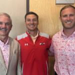 From the left, Charlie Koon, Jeff Faris and Jordan Harmon.