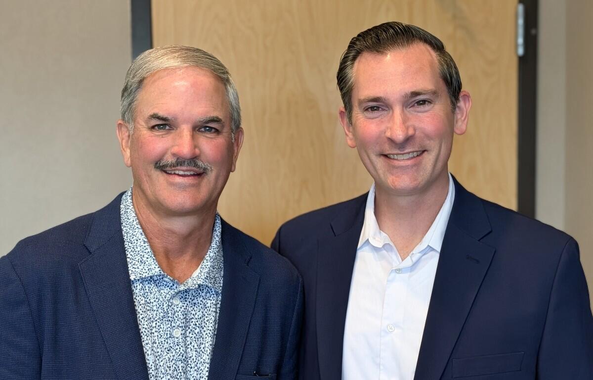 Charlie Koon, left, and Matt Van Epps.