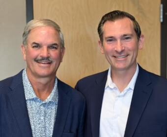 Charlie Koon, left, and Matt Van Epps.