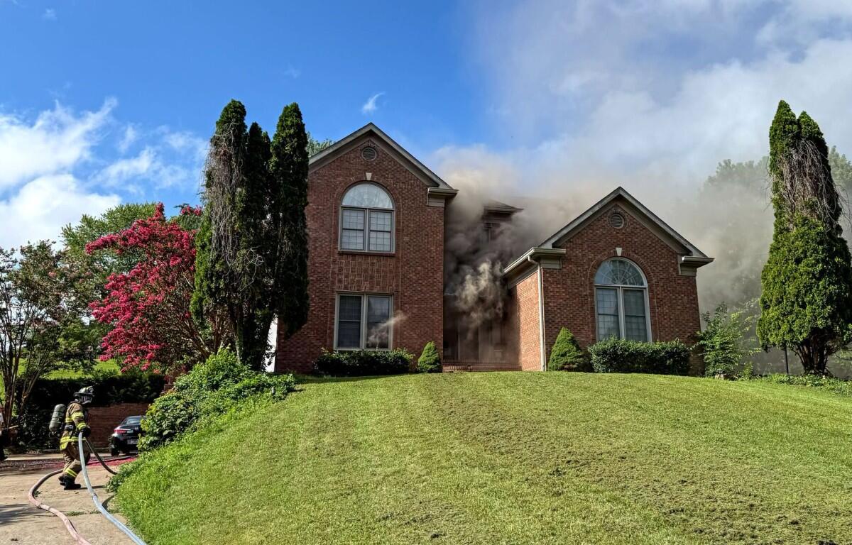 CFR responding to a structure fire on Savannah Trace Drive on July 13, 2026. (CFR, Contributed)