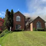 CFR responding to a structure fire on Savannah Trace Drive on July 13, 2026. (CFR, Contributed)