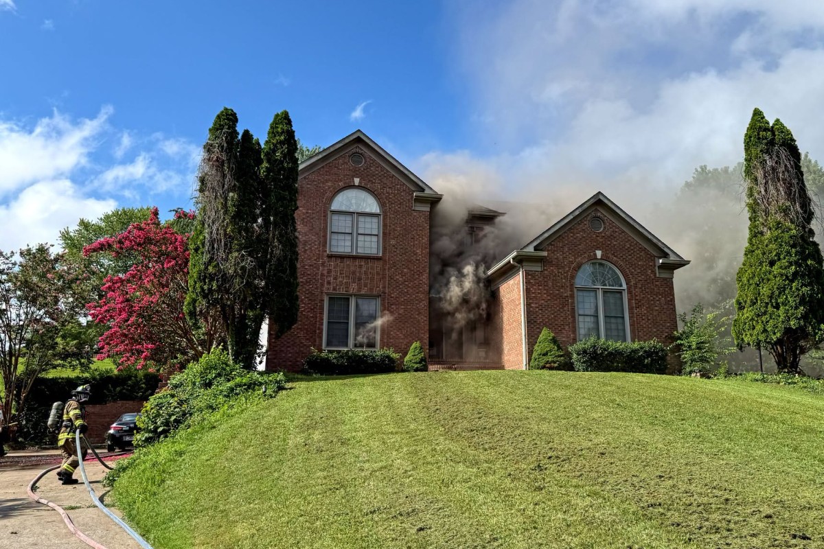CFR responding to a structure fire on Savannah Trace Drive on July 13, 2026. (CFR, Contributed)