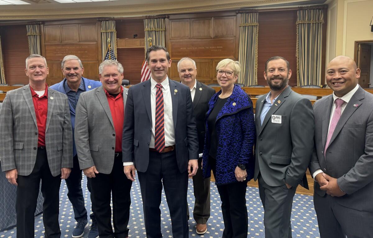 U.S. Rep. Matt Van Epps with members of Citizens for Fort Campbell. (Contributed by Citizens for Fort Campbell)