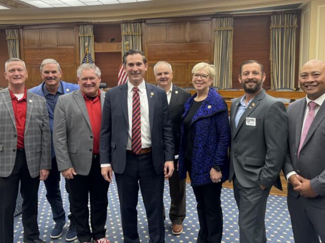 U.S. Rep. Matt Van Epps with members of Citizens for Fort Campbell. (Contributed by Citizens for Fort Campbell)